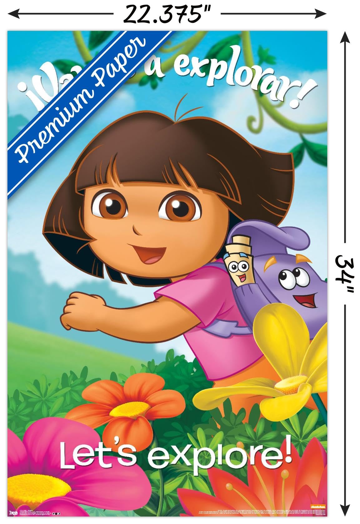 Amazon.com: Trends International Nickelodeon Dora The Explorer